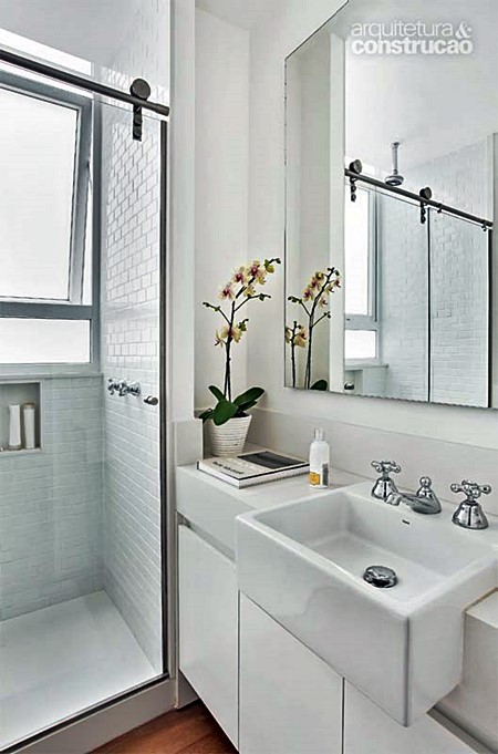 E quem não tem um lavabo ou banheiro pequeno? Simples Decoração -> Banheiro Planejado Medio E quem não tem um lavabo ou banheiro pequeno? Simples Decoração -> Banheiro Planejado Medio