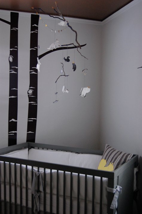 As cores na decoração quarto de bebê