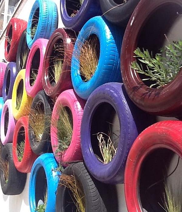 old-tires-planters