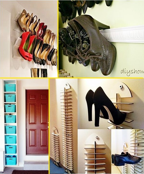 ideias para organizar e guardar seus sapatos