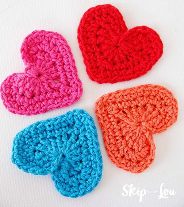 namorados skiptomylou easy-crochet-heart