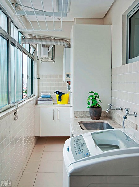 10 áreas de serviço em apartamentos pequenos - Simples Decoração