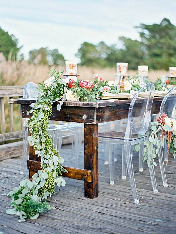 casamento mesa