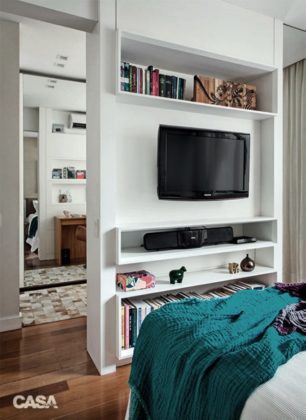 20 ideias e dicas para a tv no quarto 20