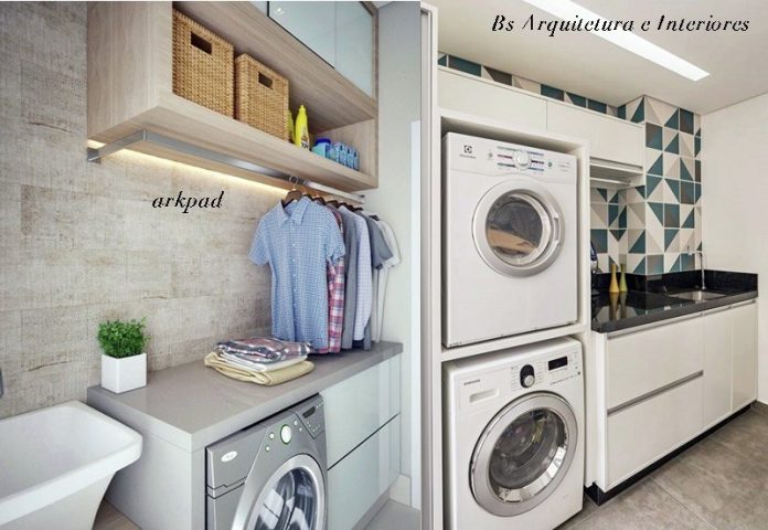 26 áreas de serviço pequenas - Simples Decoração