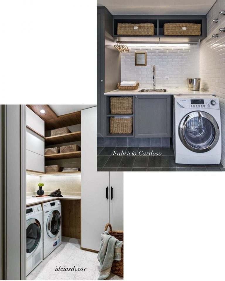 26 áreas de serviço pequenas - Simples Decoração