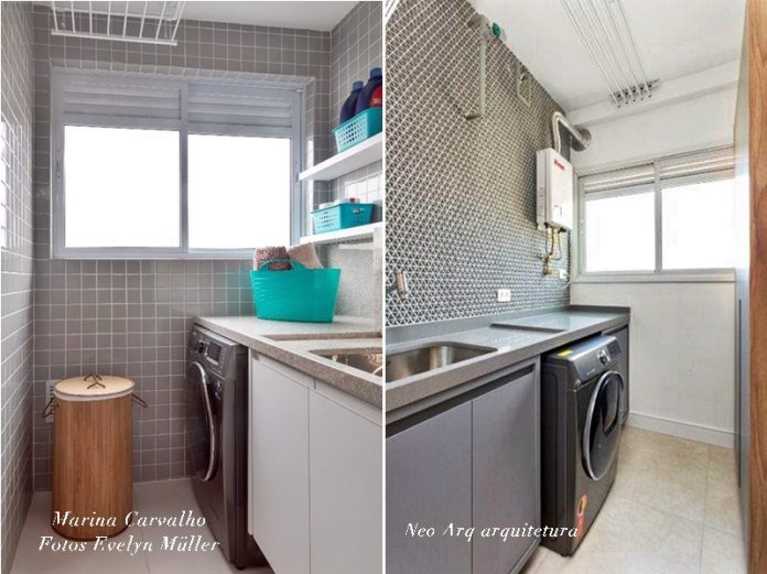 26 áreas de serviço pequenas - Simples Decoração