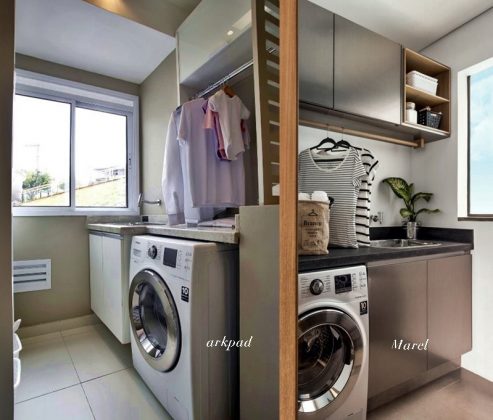 26 áreas de serviço pequenas - Simples Decoração