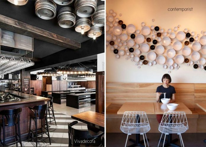 Criatividade na decoração de bares e restaurantes - Simples Decoração